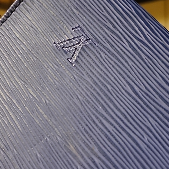 Vintage Louis Vuitton Blue/Purple Clutch - Picture 5 of 7